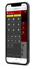 Dafabet mobile menu