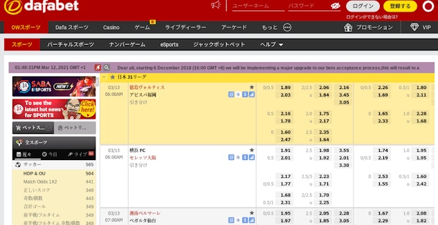 Dafabet-sportsbook